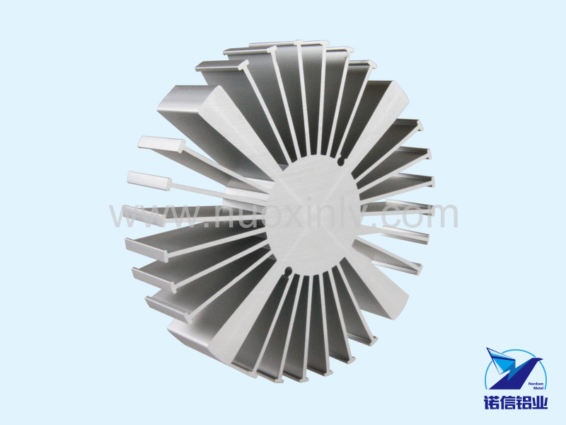 工礦燈太陽花散熱器型材 NXBS010